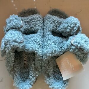 Papillio by Birkenstock Arizona big buckle Narrow shearling Sandals